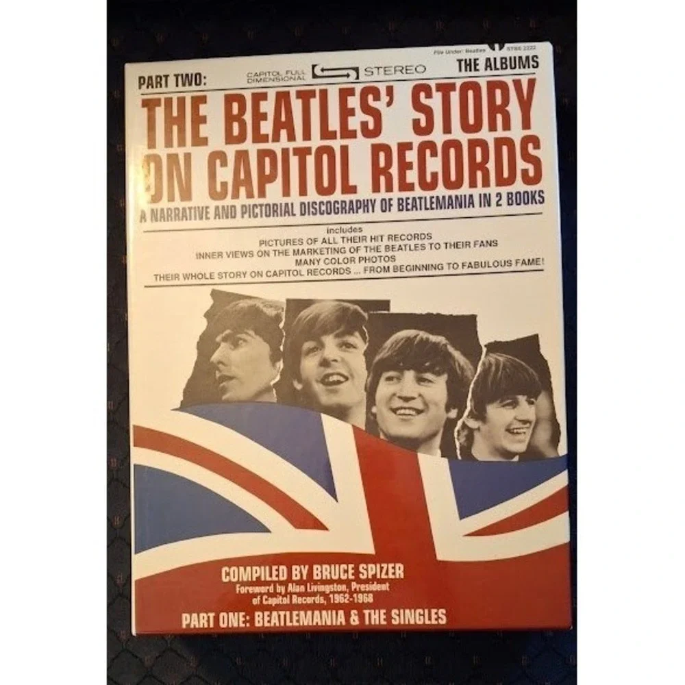 The Beatles Story on Capitol Records Bruce Spizer Signed Limited Ed 217/500 Set